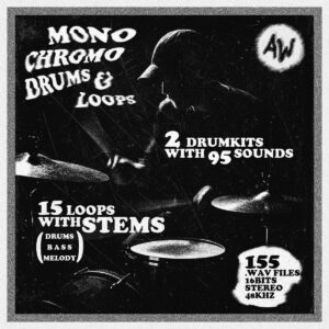 Sample pack cover image MONOCHROMO Drums & Loops (Sample Pack)