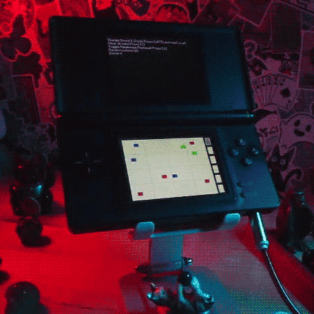 Playing with cellsDS on the nintendo DS