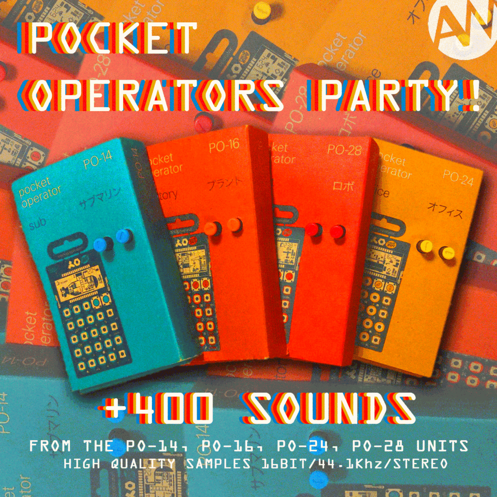 Sample pack cover image POCKET OPERATOR PARTY! (Sample Pack)