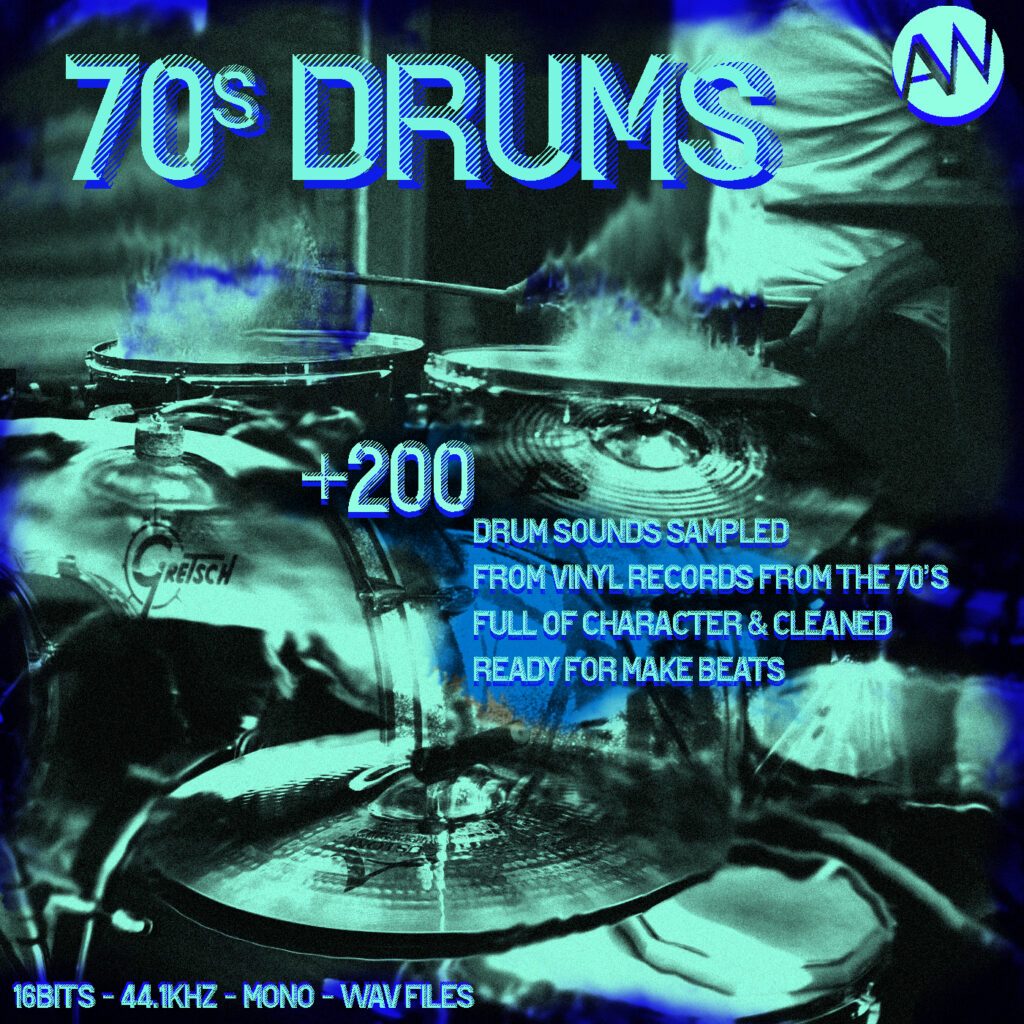 Sample pack cover image 70s Drums (Sample Pack)