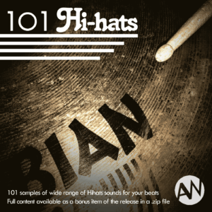 Sample pack cover image 101 Hi-Hats (Sample Library)