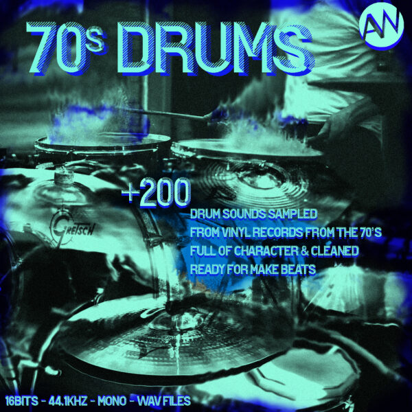 Sample pack cover image 70s Drums (Sample Pack)