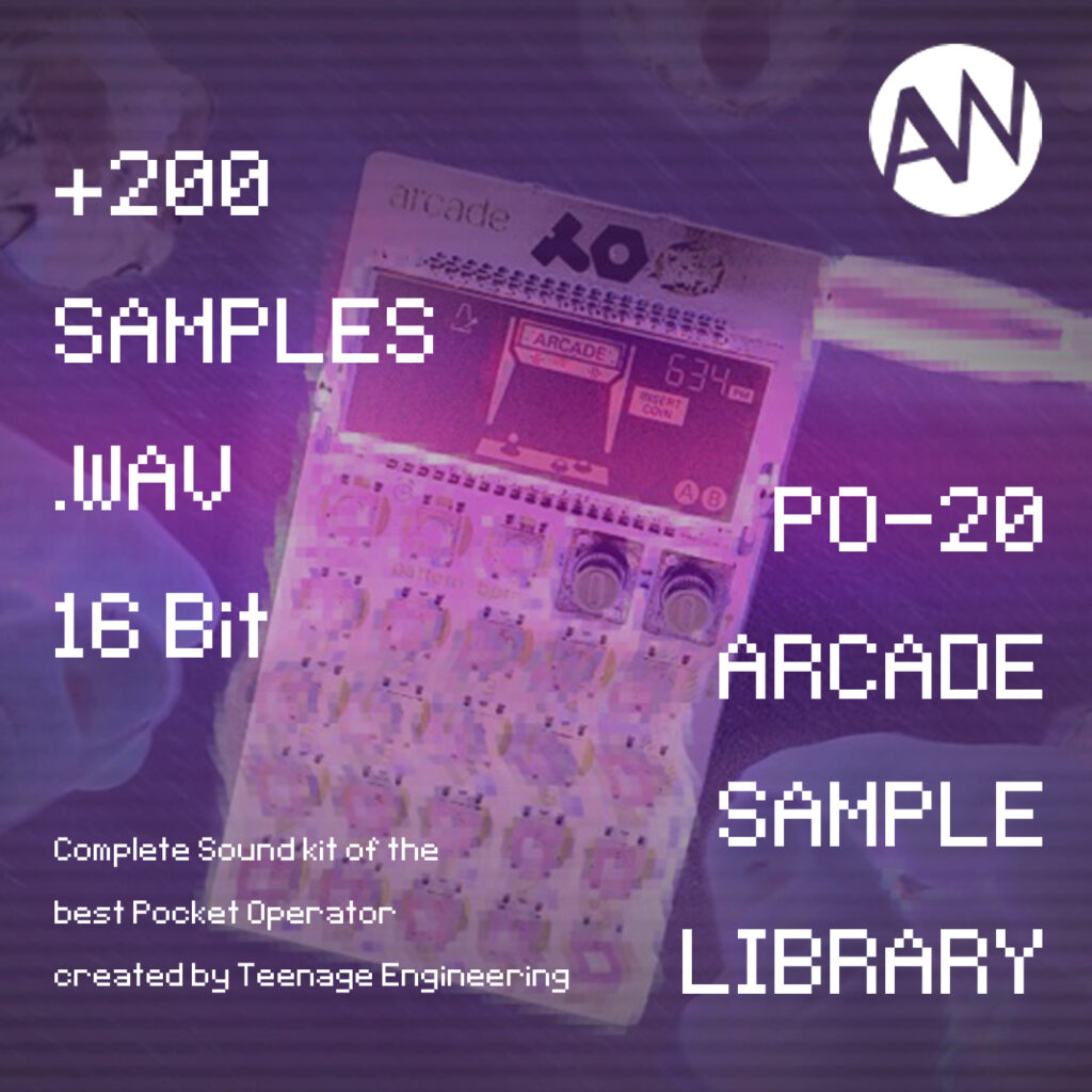 Sample pack cover image PO-20 ARCADE (Samples Pack)