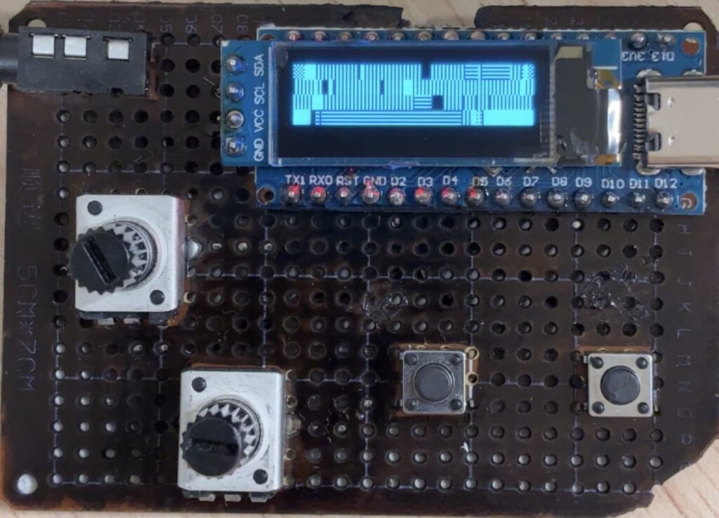 AW noise maker DIY noise music device prototype